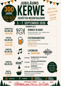Kerwe "300 Jahre Hütte"
